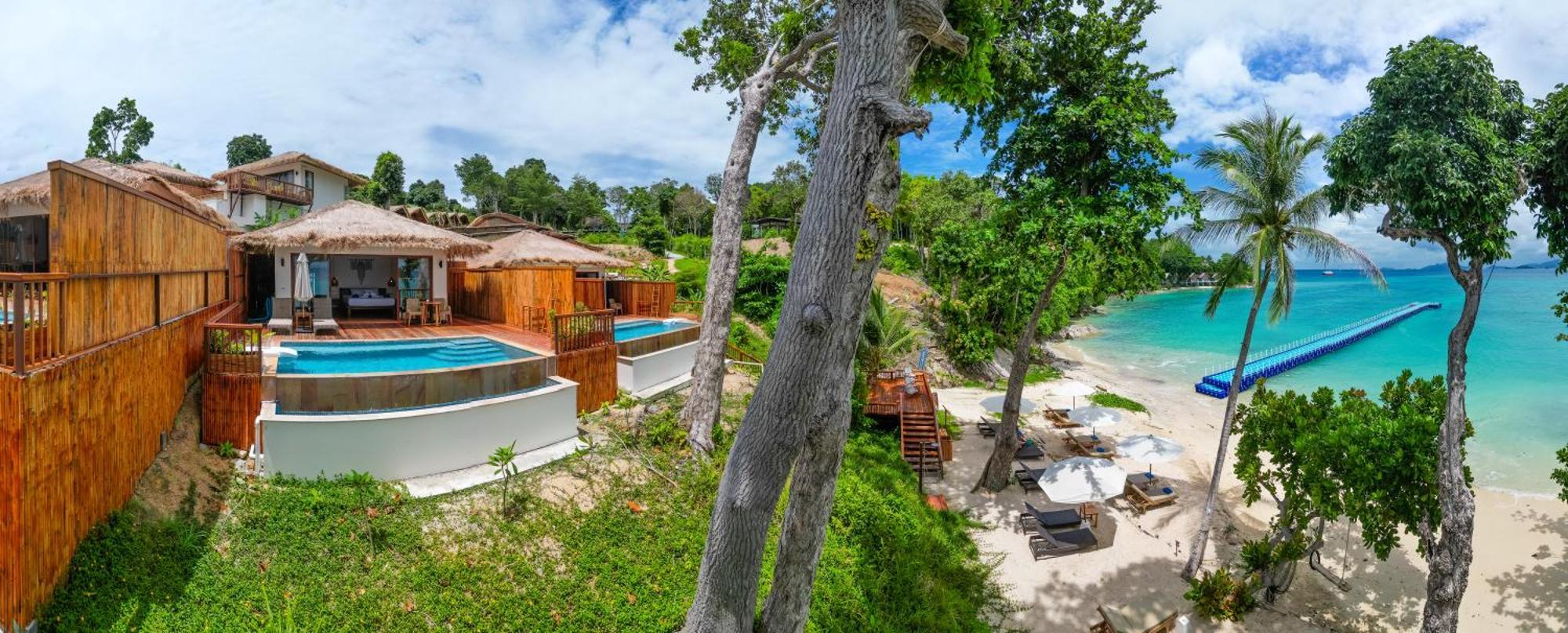 Ten Moons Sunset Villas 코 리페 외부 사진