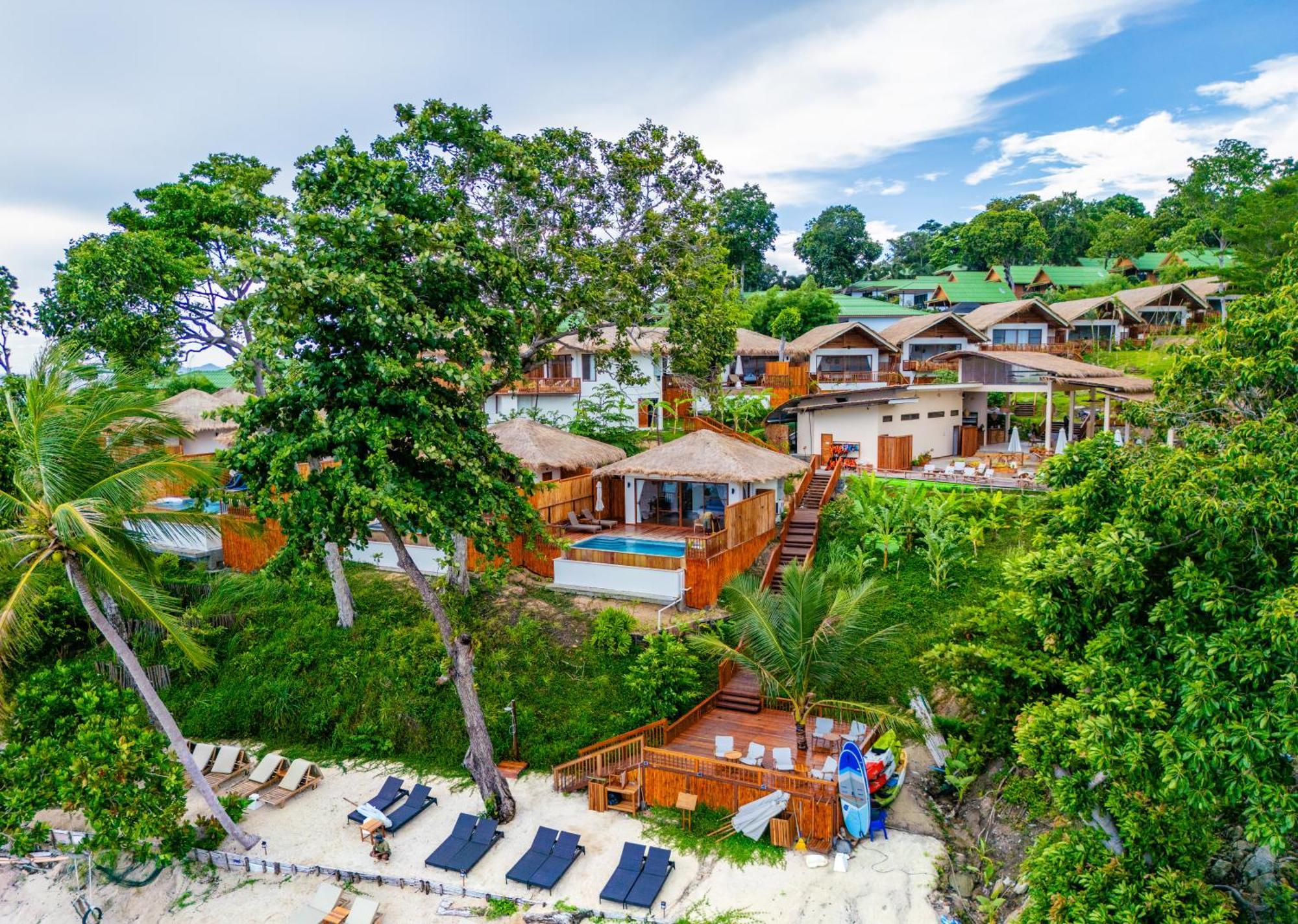 Ten Moons Sunset Villas 코 리페 외부 사진